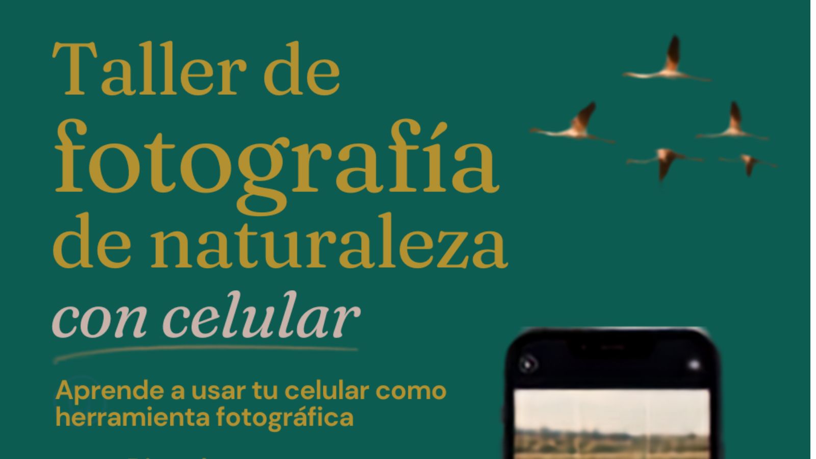 Taller de fotografía de naturaleza
